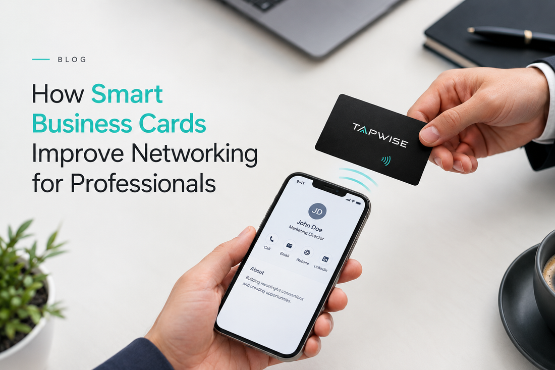 How Smart Business Cards Improve Networking for Professionals